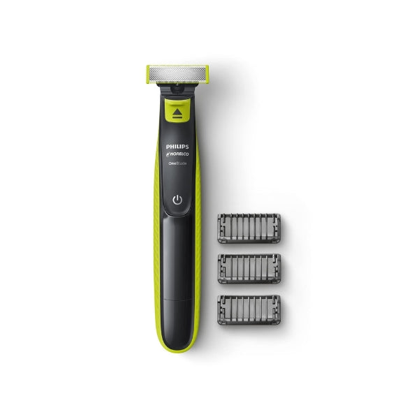 Norelco OneBlade Hybrid Electric Trimmer and Shaver offers versatility and precision, a great gift for men under $50.