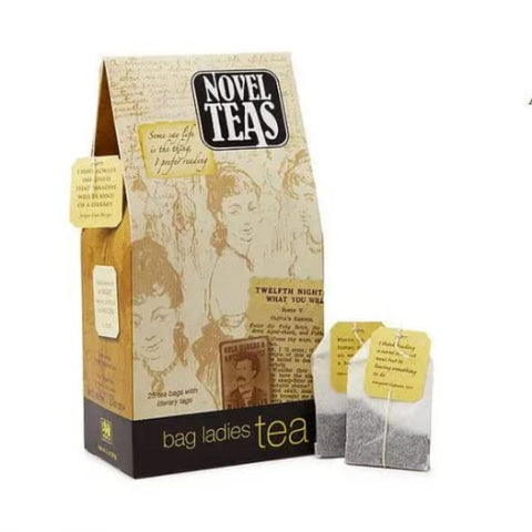 Novel Teas Book Lover's Tea, a delightful gift for bookish retiring educators.