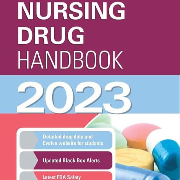 Nursing Drug Handbook, an invaluable  nurse graduation gifts, for accurate medication information.