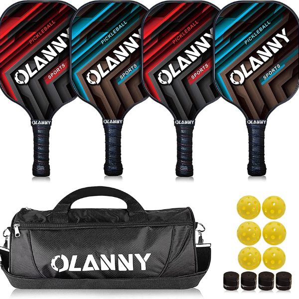 OLANNY Pickleball Set - for active grandpas, an exciting grandad birthday gift.