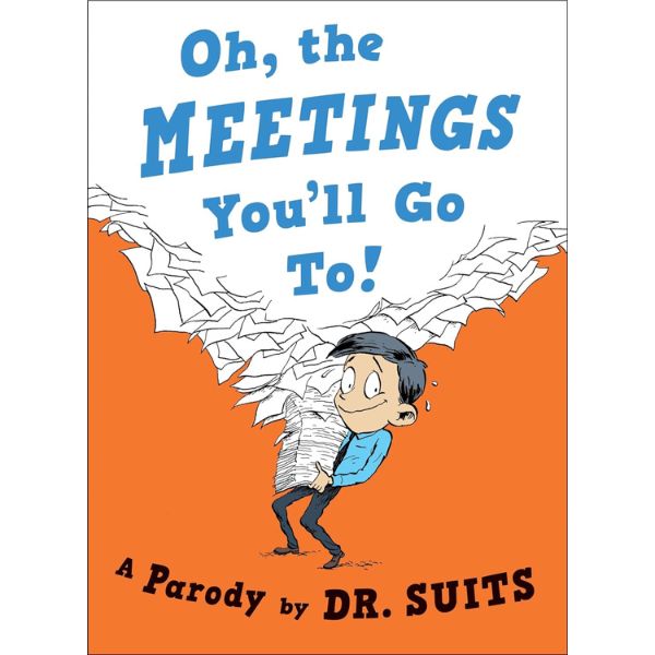 Add humor to post-grad life with 'Oh, The Meetings You'll Go To!: A Parody' - a witty graduation gift.
