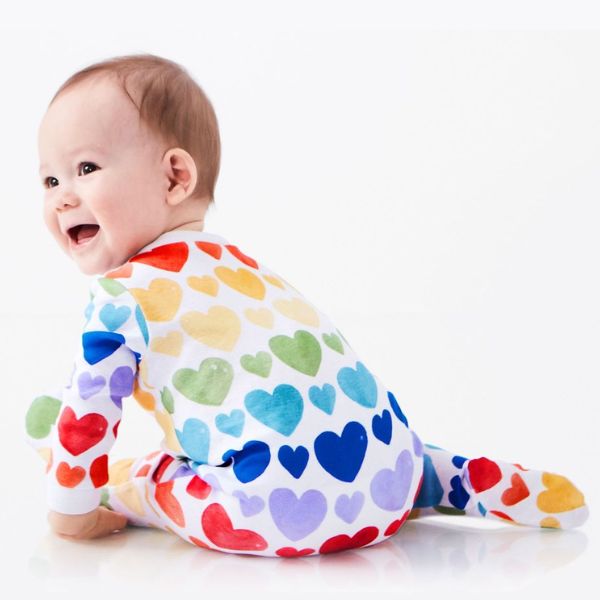 Organic Nursery Pajamas, a cozy Baby Valentine Gift for Babies, perfect for comfortable sleep.