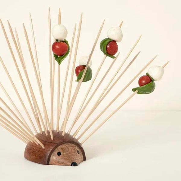 Originals Hungry Hedgehog food server, quirky New Year's Eve hostess gift.
