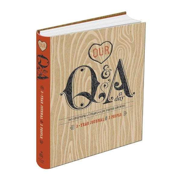 Our Q&A a Day: 3-Year Journal for 2 People is a gift for couples to deepen their connection over time.