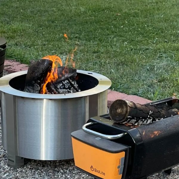 A Deluxe Fire Pit, a fantastic outdoor gift for dads to enjoy cozy evenings by the fire.