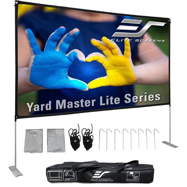 Exciting Outdoor Movie Screen, enhancing family entertainment, a delightful Christmas gift for family.