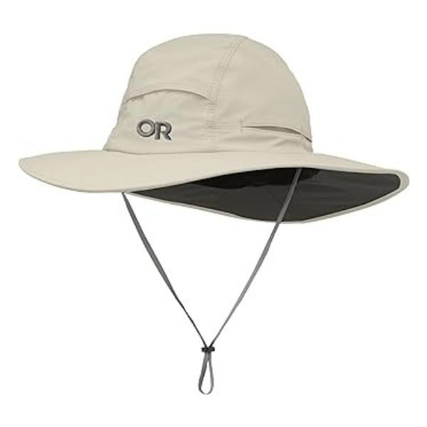 Outdoor Research's wide brim sun hat shields from relentless summer rays.