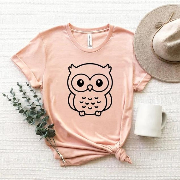 Owl Shirt showcasing a unique owl design for fashion-forward individuals
