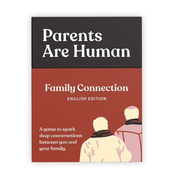 The Parents Are Human Bilingual Card Game is a thoughtful Christmas Gift for Parent, encouraging family connection.