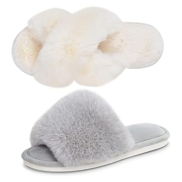 Parlovable Cross-Band Slippers, stylish comfort for nurses to unwind in style.