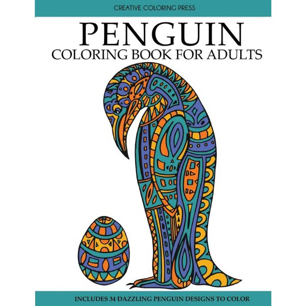 Penguin Coloring Book for Adults is a relaxing and creative pastime.