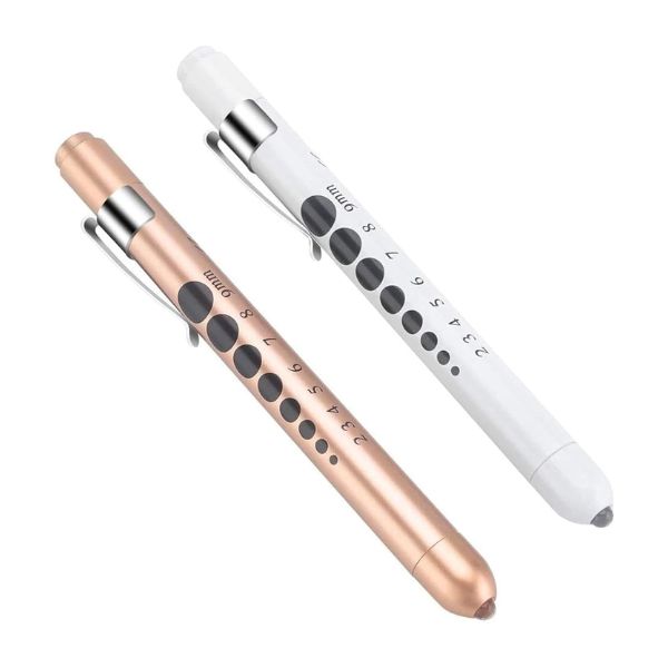 Penlight with Pupil Gauge, a handy  nurse graduation gifts, for thorough patient examinations.