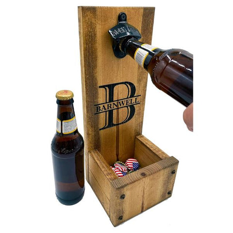 Personalized 50 Cal Bottle Opener, a memorable and bold military retirement gift.