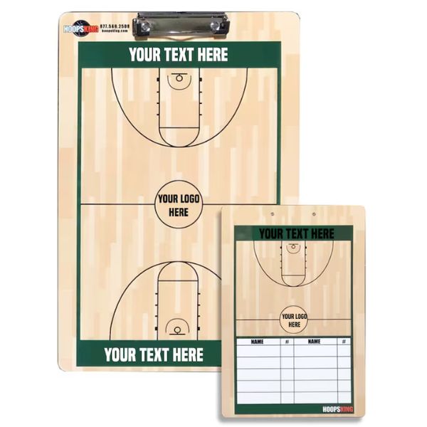 Personalized Basketball Coach Clipboard enhances game strategies, a slam dunk in baseball coach gifts.