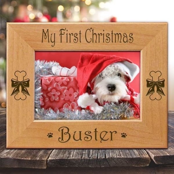 Personalized Christmas Pet Frame christmas gift for dog dad