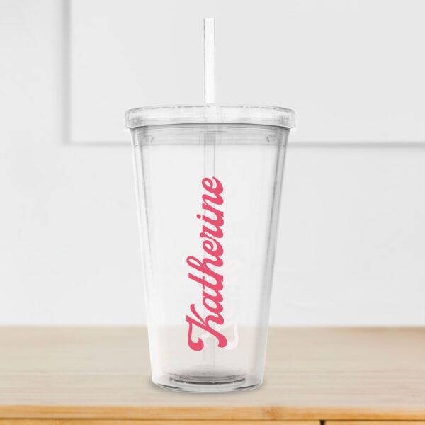 Personalized Custom Name Acrylic Tumbler as the perfect blend of style and individuality.