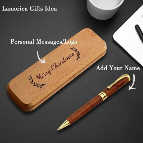 Personalized Custom Wood Pen with Gift Box is a classic retirement gift for coworkers.