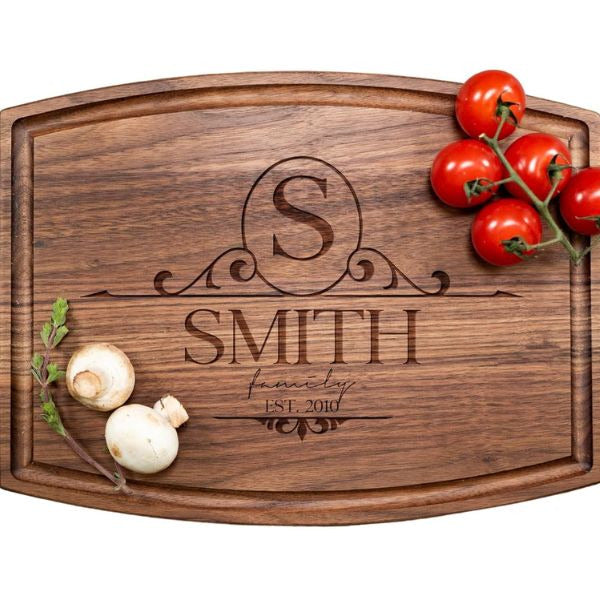 Personalized Cutting Board, a sentimental Valentine's Day gift for Dad, adding a personal flair to his culinary adventures.