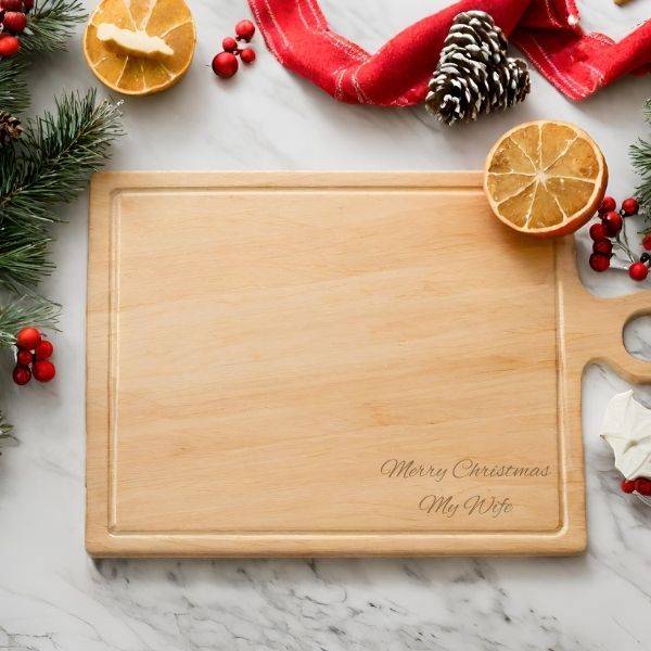 Personalized Cutting Board christmas gifts for wife
