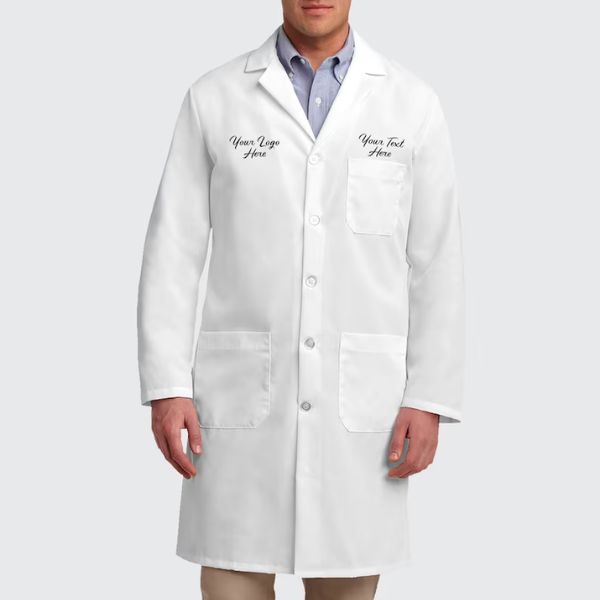 Stand out on doctors' day with a Personalized Embroidered Medical Lab Coat.