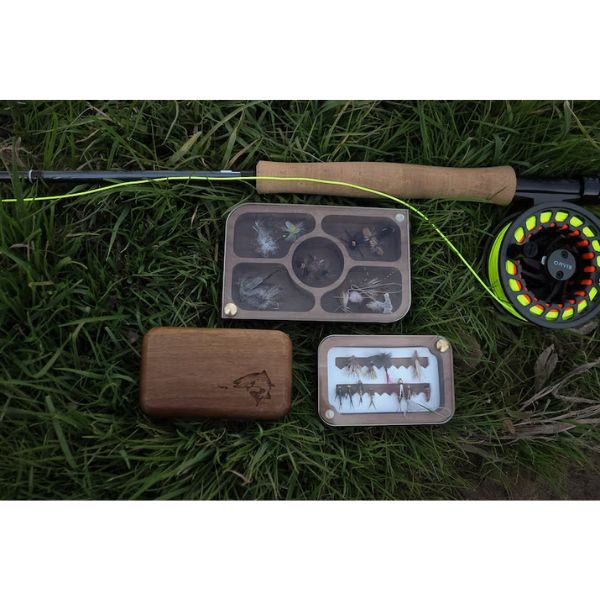 Engraved Fly Fishing Box is a bespoke addition to fishing gear