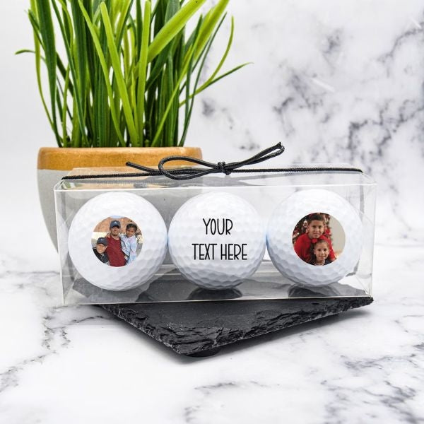 Personalized Golf Balls are ideal cheap gifts for dad, showcasing thoughtfulness