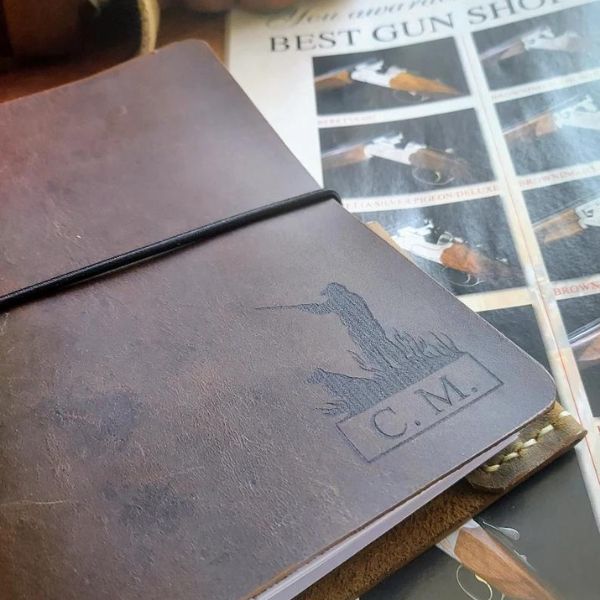 Personalized Hunting Journal, a thoughtful place for dad to record every hunting adventure.