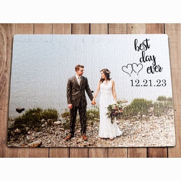 Personalized Jigsaw Puzzles capture cherished memories, piecing together the joy of 50th wedding anniversaries.