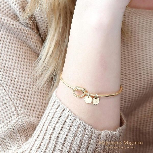 Personalized Knot Bracelet - A personalized knot bracelet to symbolize your enduring friendship.