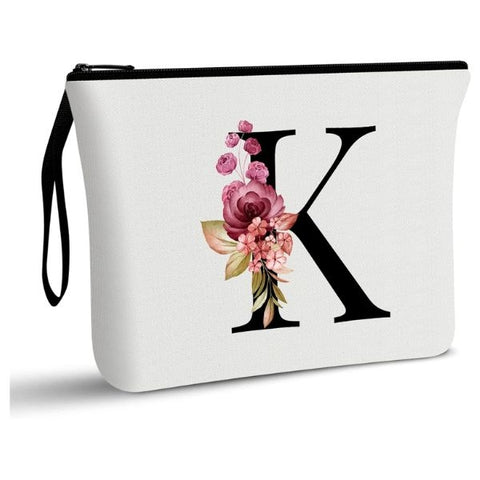 Customized makeup bag, a personal and useful graduation gift for daughter.