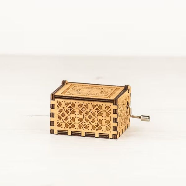 A Personalized Music Box, an enchanting and melodious gift tailored for your boyfriend.