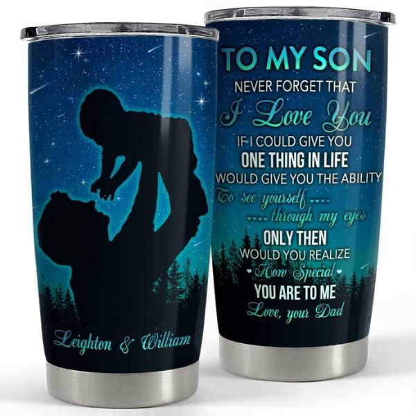 Personalized National Sons Day Gifts Tumbler is a thoughtful and enduring token