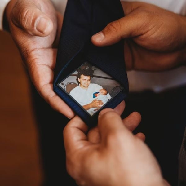 Personalized Photo Tie is a heartfelt and budget-friendly gift for dad