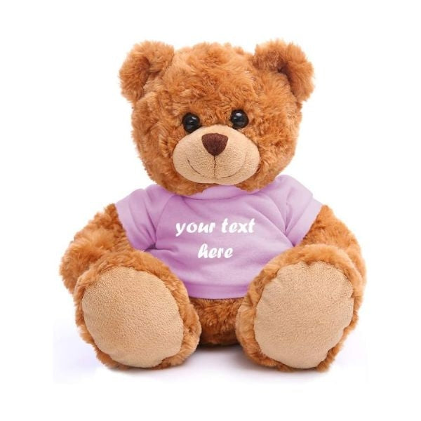 Cute Personalized Valentine Teddy Bear Plush, cuddly valentines gifts for teens.