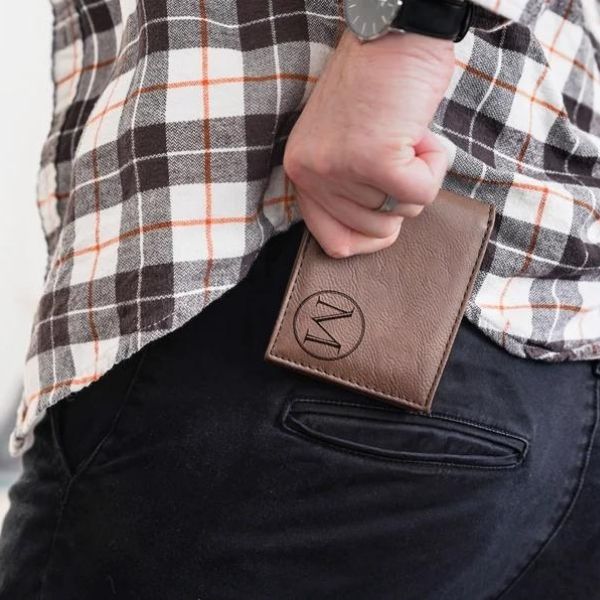 Organize essentials with the Personalized Wallet Gifts for Brother, a functional and customized gift for brothers who appreciate personalized accessories.