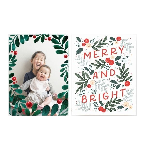 Celebrate Christmas Card Day with our unique Photo and Illustrated Christmas Cards.