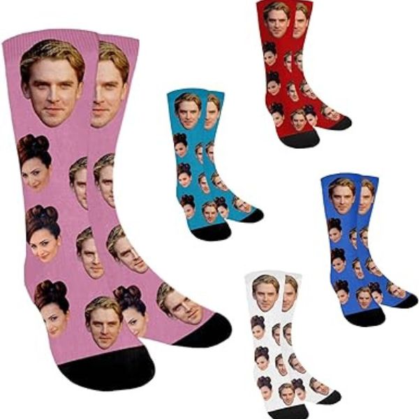Photo Socks with playful images, fun and quirky photo gifts for dad