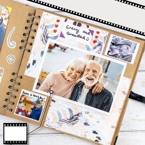 Create a lasting memento with a Photobook of Memories, a sentimental anniversary gift that celebrates the special moments you've shared.