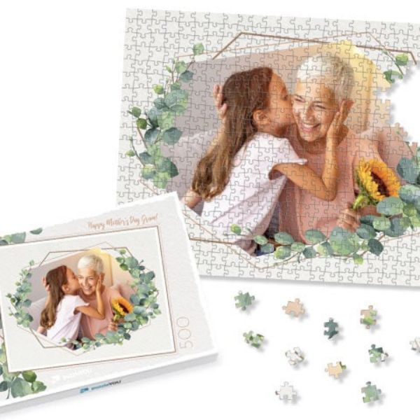 Picture Puzzle For Your Mom and Your Family 50th birthday gift ideas for mom