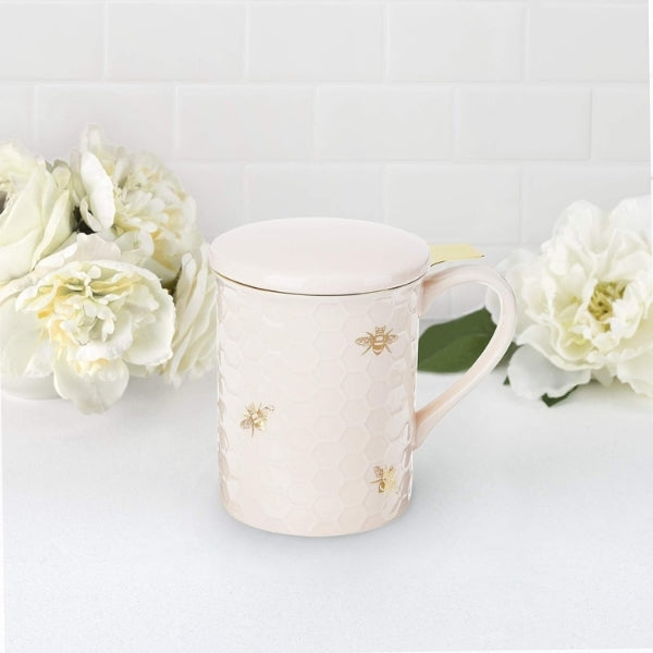 Annette Ceramic Mug, a stylish and modern tea mug gift for tea aficionados.