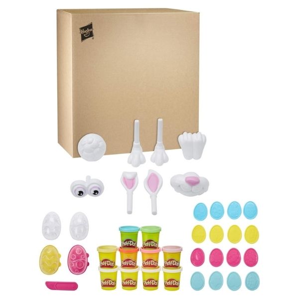 Play-Doh Easter Basket Toys 25-Piece Bundle offers endless Easter-themed sculpting fun for kids.