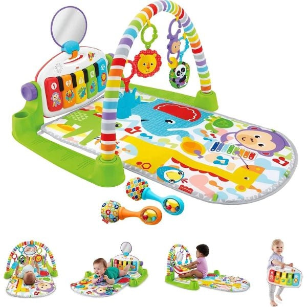 Develop essential skills with a play gym, a stimulating choice among Christmas gifts for baby's growth.
