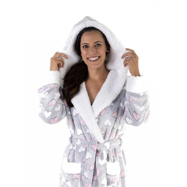 Wrap mom in comfort and warmth with a plush bathrobe and slippers, a thoughtful gift from her son for those cozy moments.