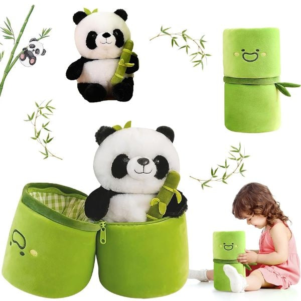 Cuddle up with this adorable Plush Panda - a heartwarming Christmas gift for your little one.