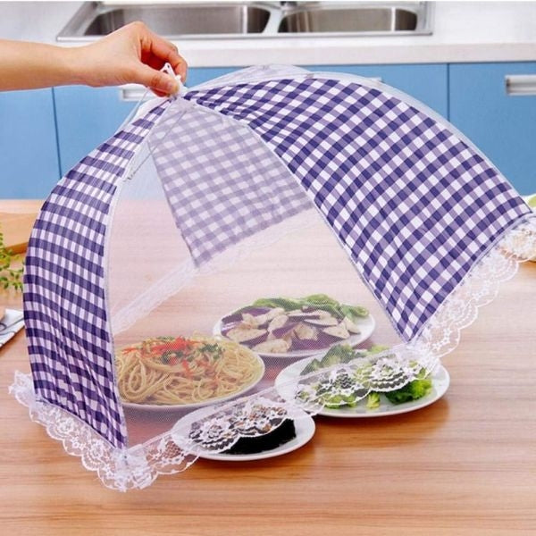 Protect outdoor meals with our Pop-up Mesh Food Cover is a handy outdoor gift for mom