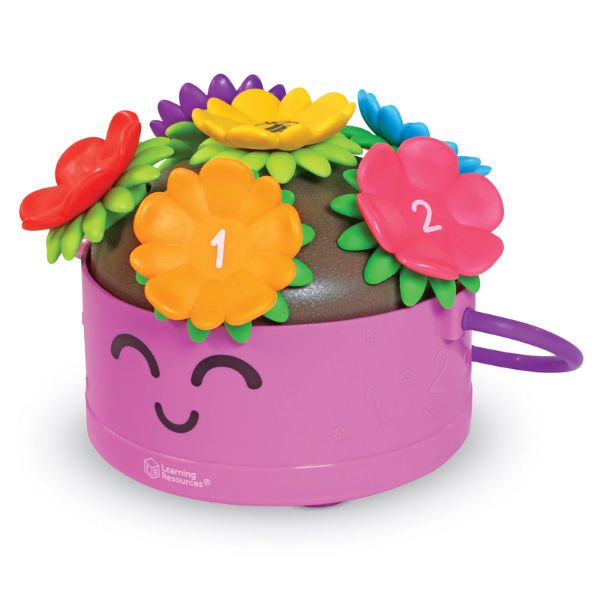 Poppy the Count & Stack Flower Pot brings Easter cheer, a vibrant and educational gift for babies.