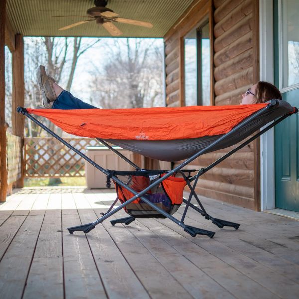 A Portable Camping Hammock is a relaxing and enjoyable 70th birthday gift for dad