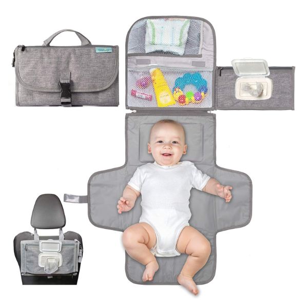 Change diapers on the go with the Portable Diaper Changing Pad, a convenient and stylish solution for busy parents.