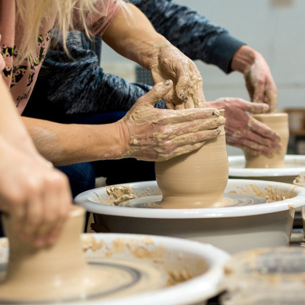 Pottery Classes for two, a hands-on anniversary gift for artistically inclined parents.