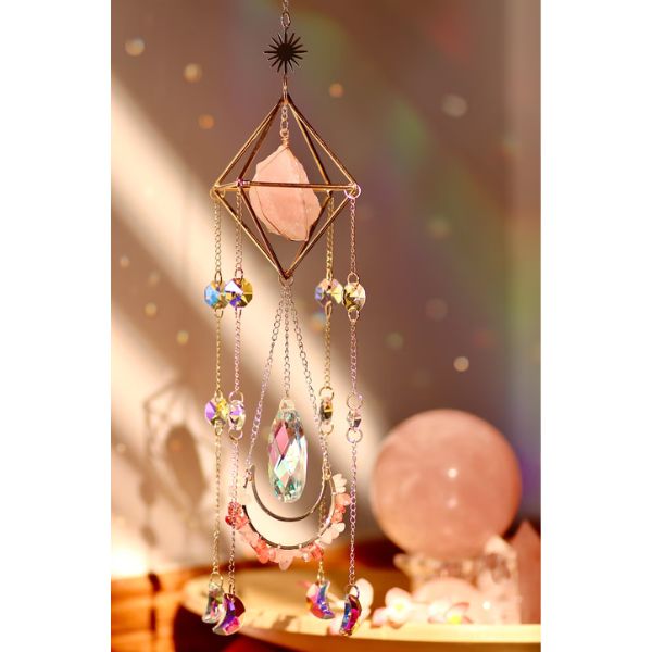 Pretty Crystal Suncatcher, a dazzling and decorative item for her window.